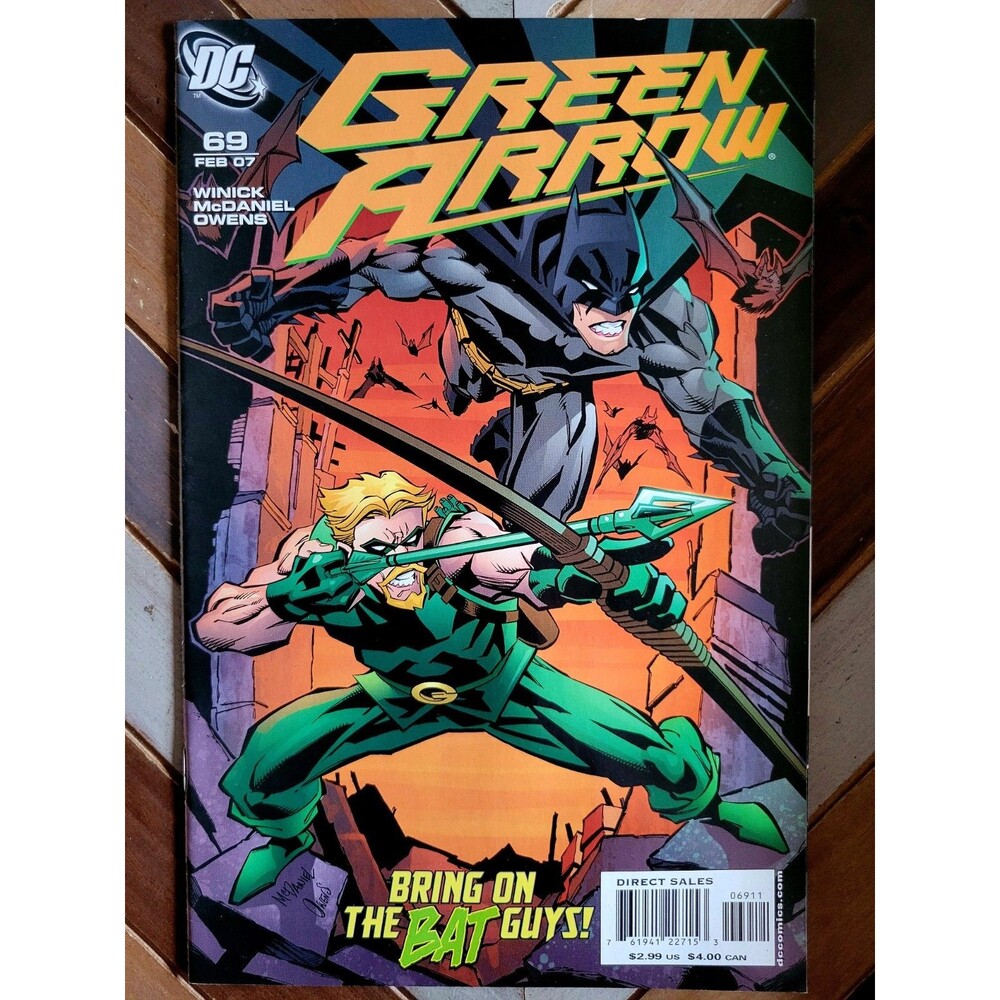 Green Arrow (2nd Series) #69 FN- (DC 2007) By Judd Winick / Co-starring Batman